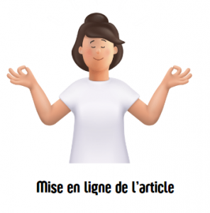 mise en ligne de l'article