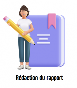 rédaction du rapport de l'audit SEO